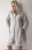 Женский домашний халат на молнии из мягкого велcофта "Assorty" (90203)