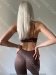 Бесшовный топ на тонкой бретели "Cami Top Rib"