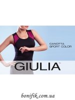 Жіноча майка на широких бретелях для занять в залі CANOTTA SPORT COLOR (model 1)