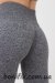 Жіночі меланжеві спортивні леггінси LEGGINGS RIB MELANGE