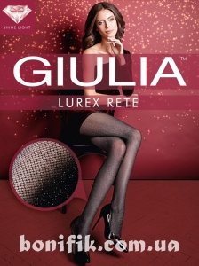 Жіночі колготки блиском і сіточкою LUREX RETE 40 DEN (model 2)